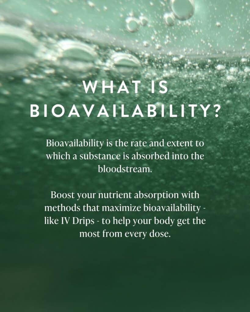 What Is Bioavailability
