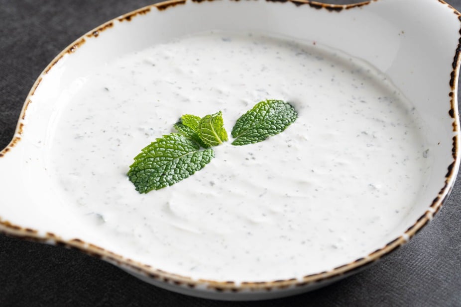 Yogurt Dip For Moroccan Spiced Lamb Kebabs