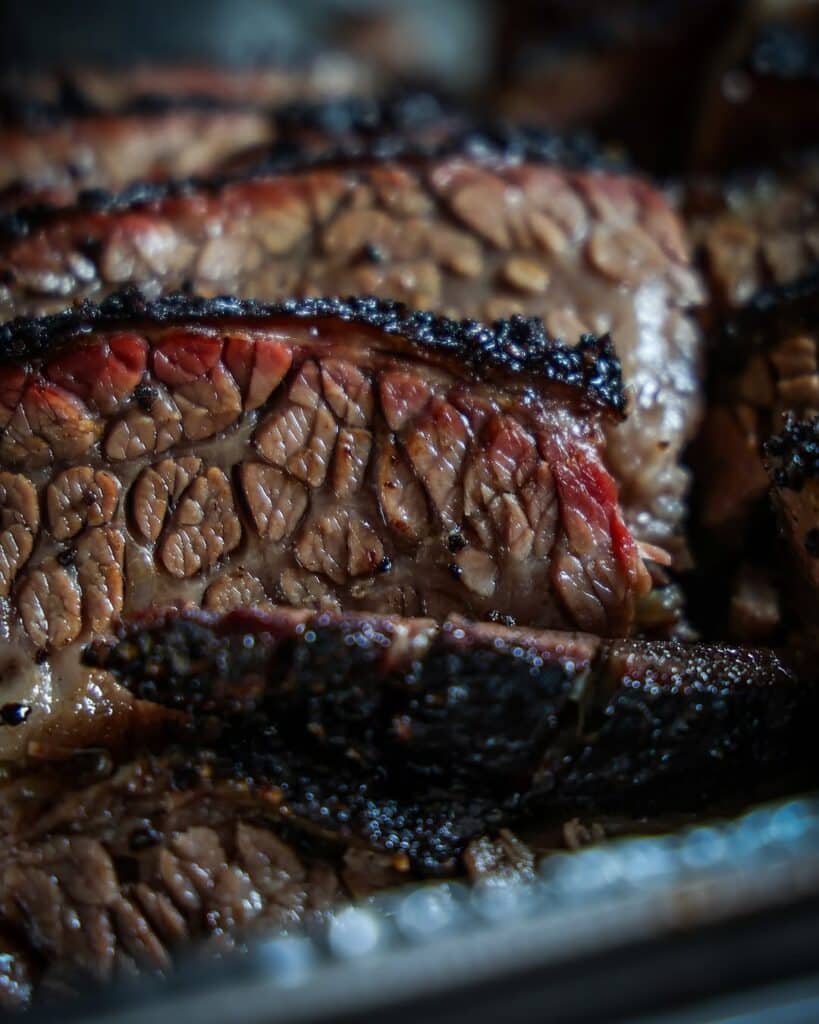 Bbq Smoke Rings Close Up Shot
