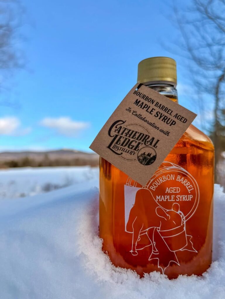 Bourbon-Barrel Aged Maple Syrup