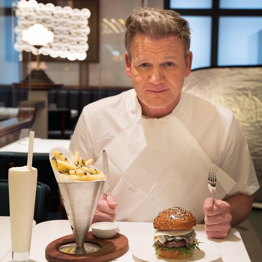 British Chef Gordon Ramsay