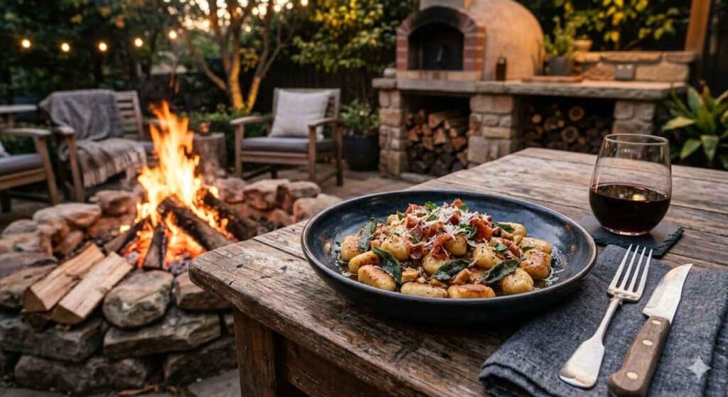Brown Butter And Sage Gnocchi With Crispy Prosciutto