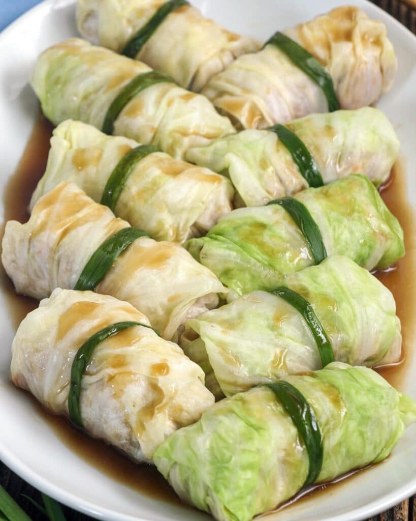Cabbage-Wrapped Meat Rolls