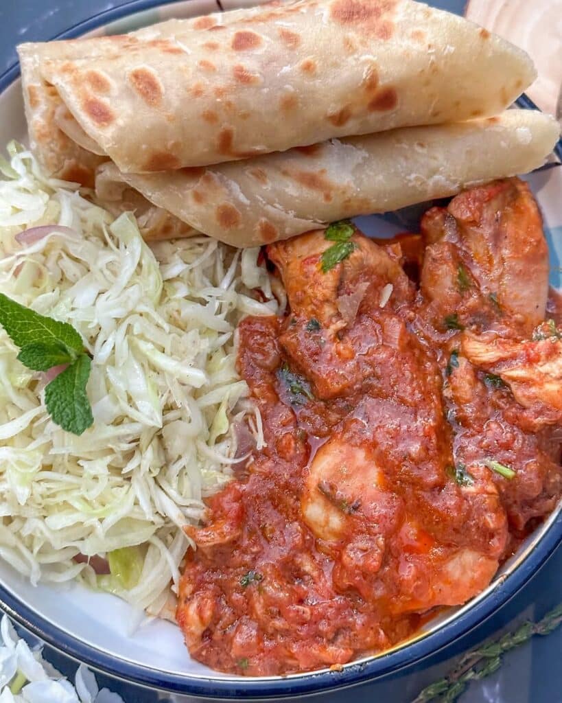 Chicken And Cabbage Curry