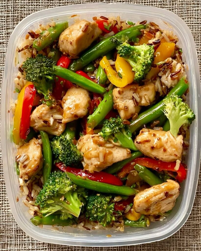 Chicken And Veggie Stir-Fry For Children