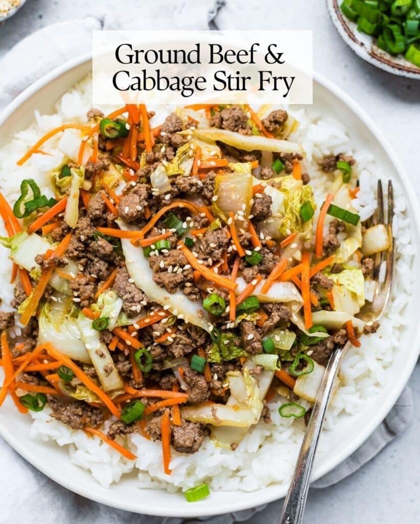Classic Beef And Cabbage Stir-Fry