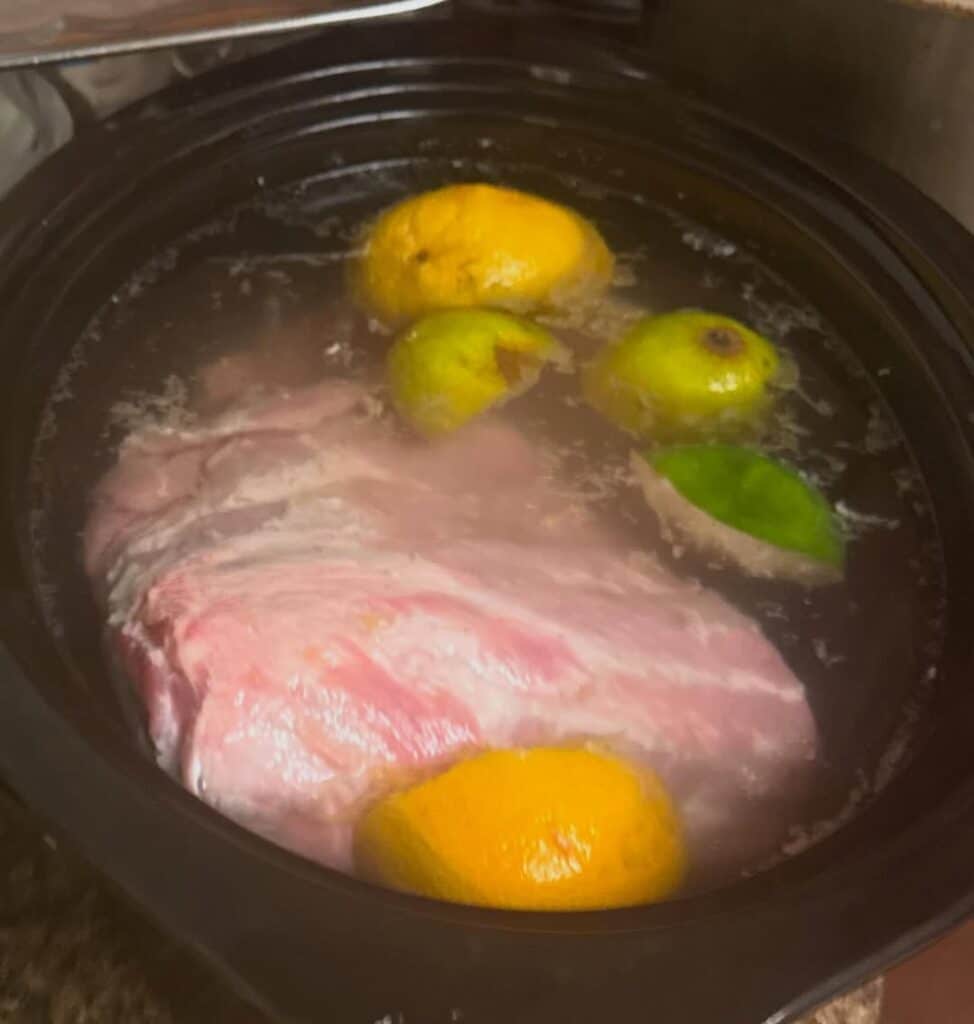 Cleaning Or Mopping Meat Before Grilling