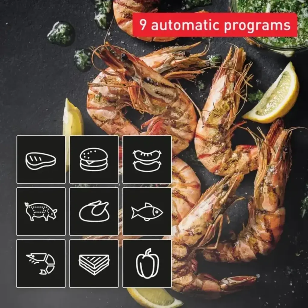 Different Cooking Modes Of The T-Fal