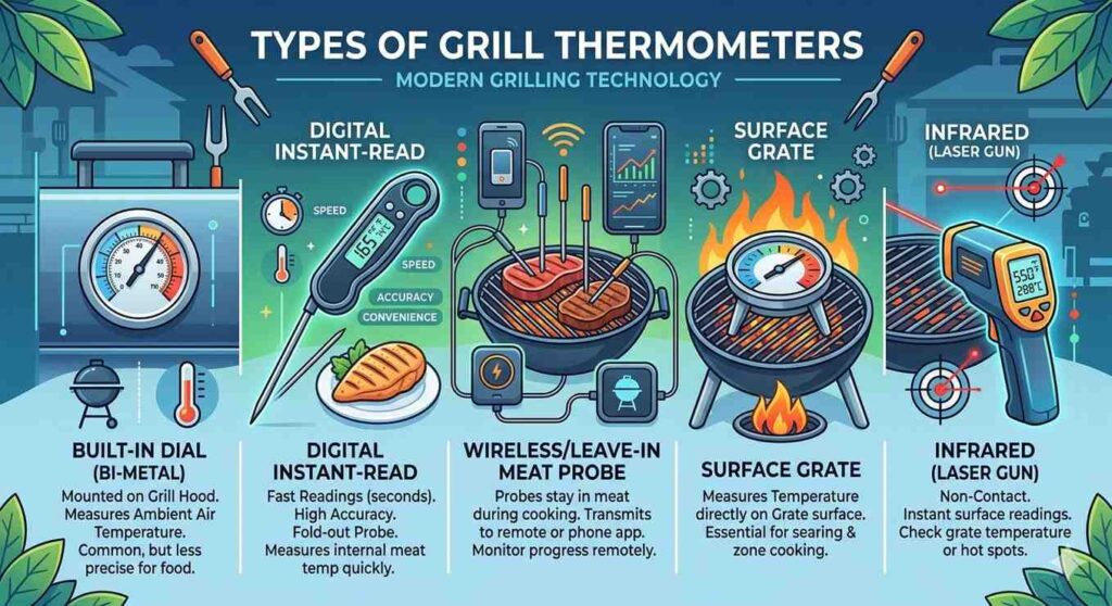 Different Types Of Meat Thermometers