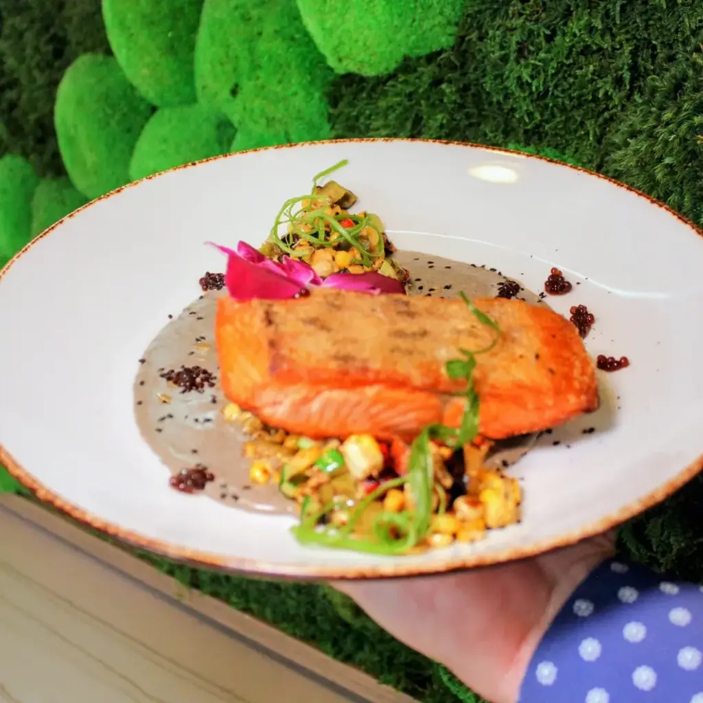 Dry-Aged King Salmon