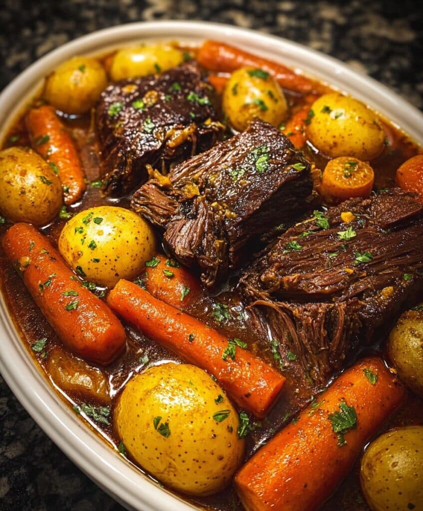 Easy Roast Beef With Vegetables