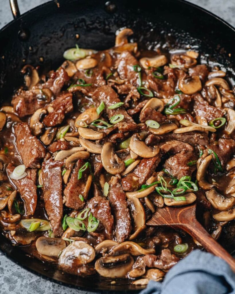 Festive Beef Stir-Fry
