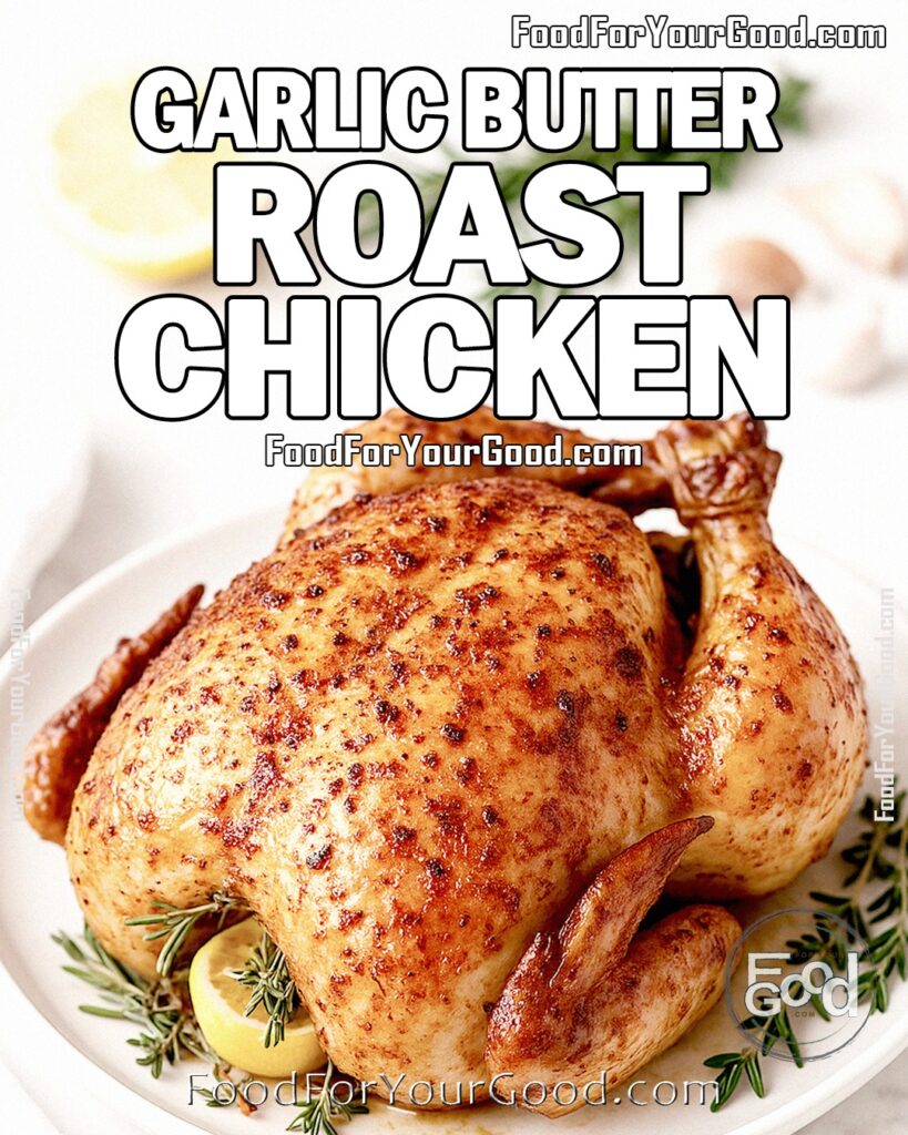 Garlic Butter Roast Chicken