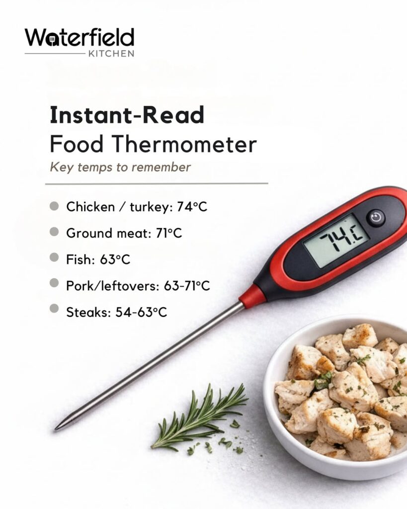Grill Thermometer Placement Is Crucial For The Bbq