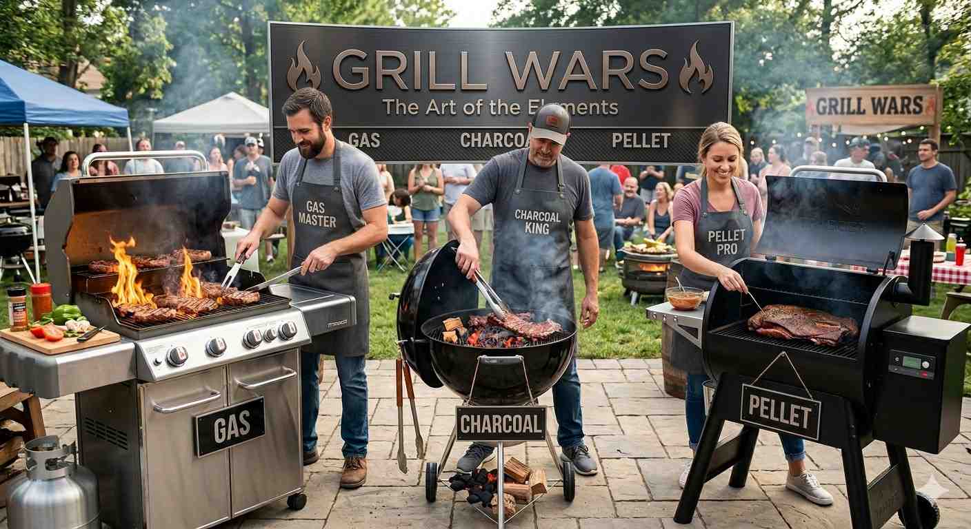 grill wars which grill type is superior