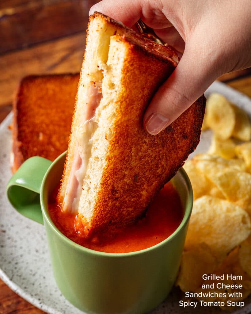 Grilled Leftover Ham Sandwich 