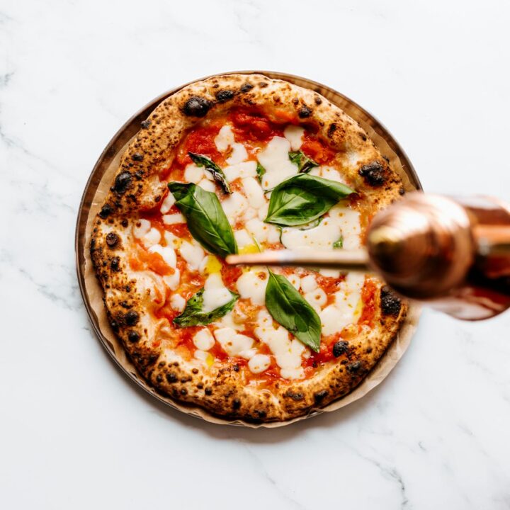 Leftover Grilled Steak Turned Into Pizza