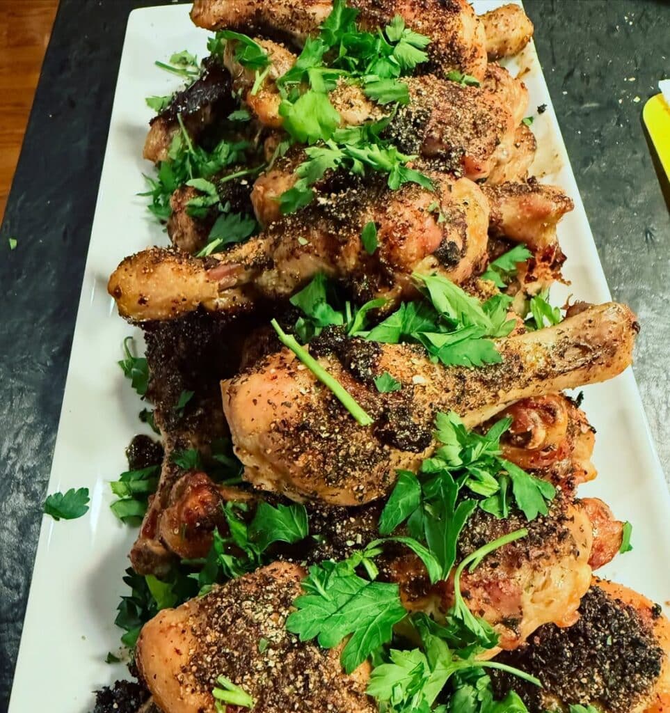 Lemon Pepper Smoked Wings