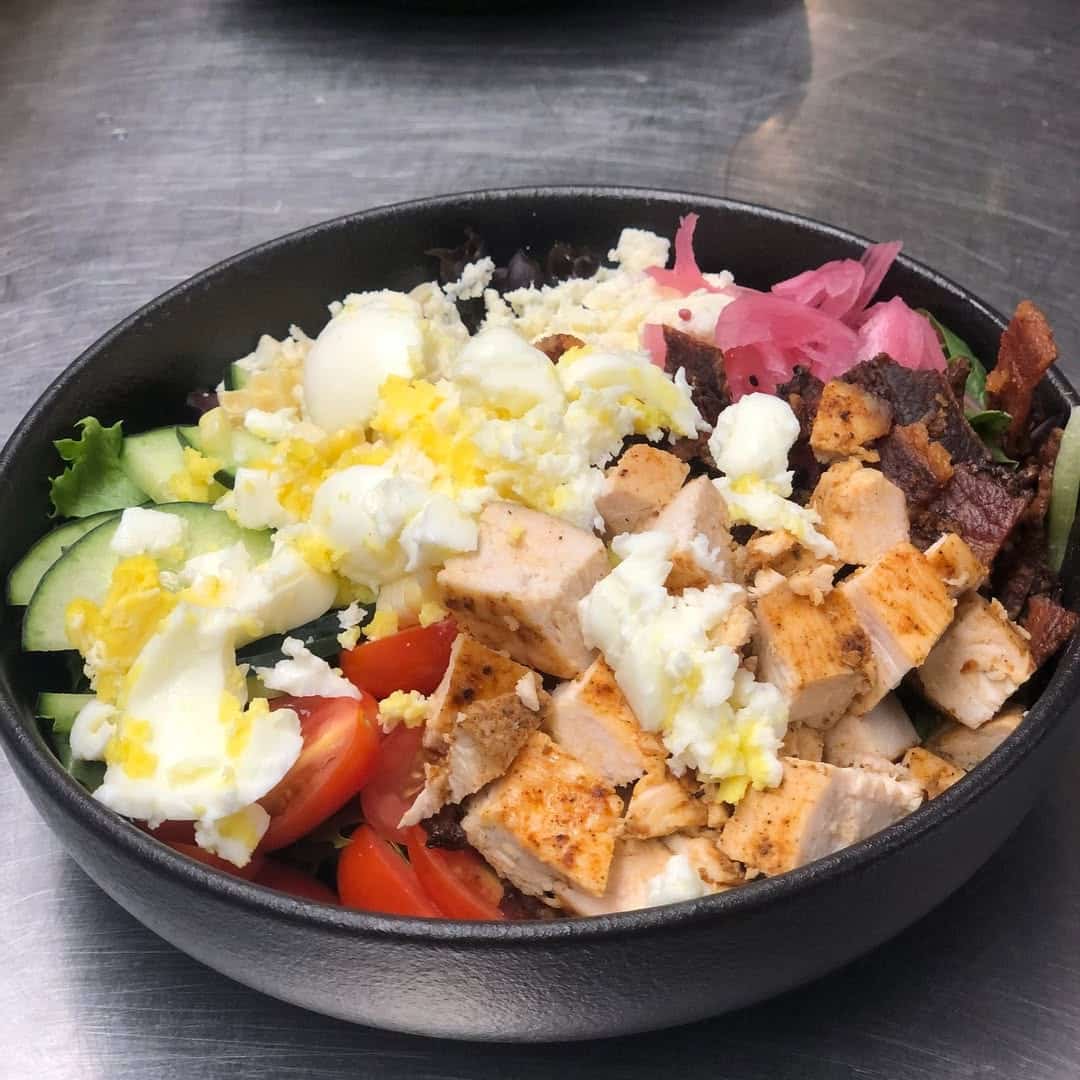 perfect cobb salad for a light evening meal