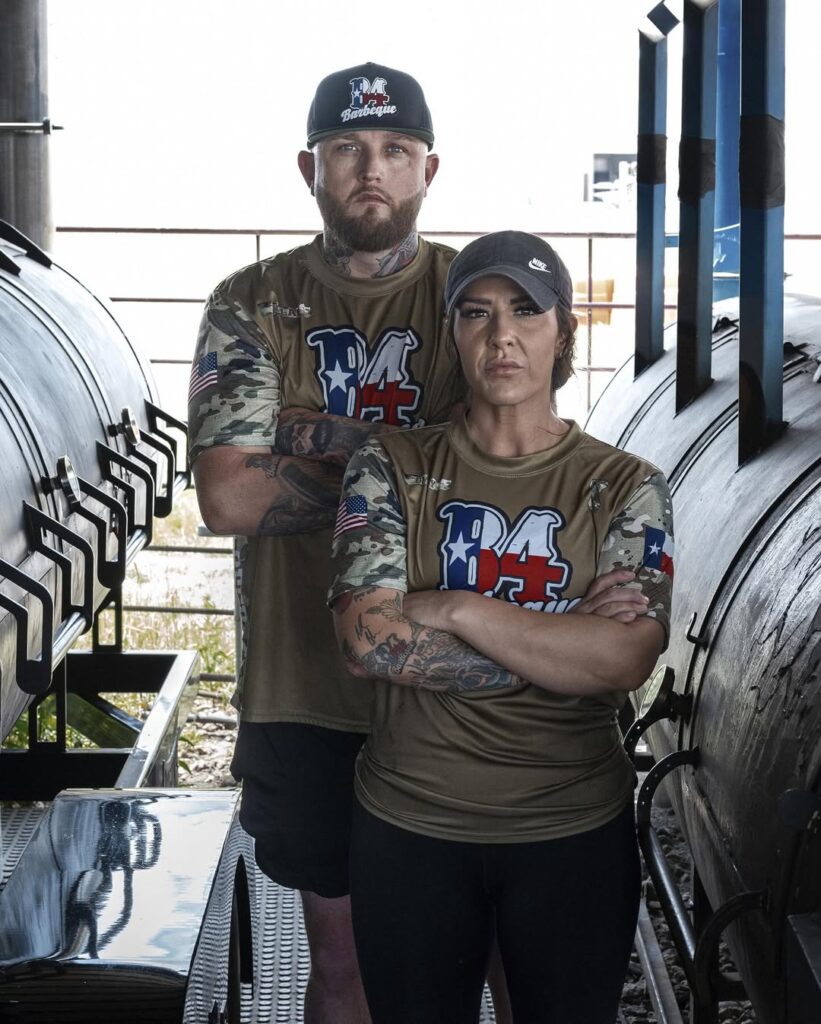 Pitmasters Pose For A Photo Op
