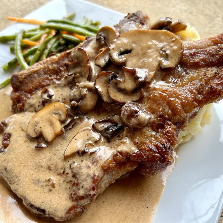 Pork Chop Marsala With Mushrooms Recipe