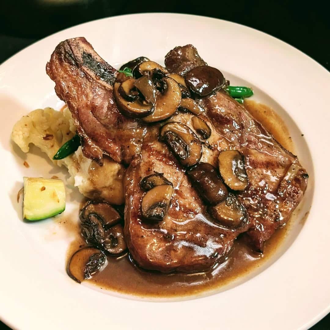 pork chop marsala with mushrooms