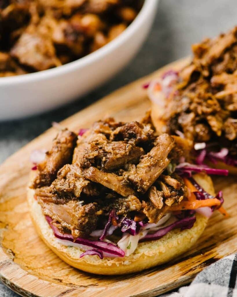 Pulled Pork On Bread