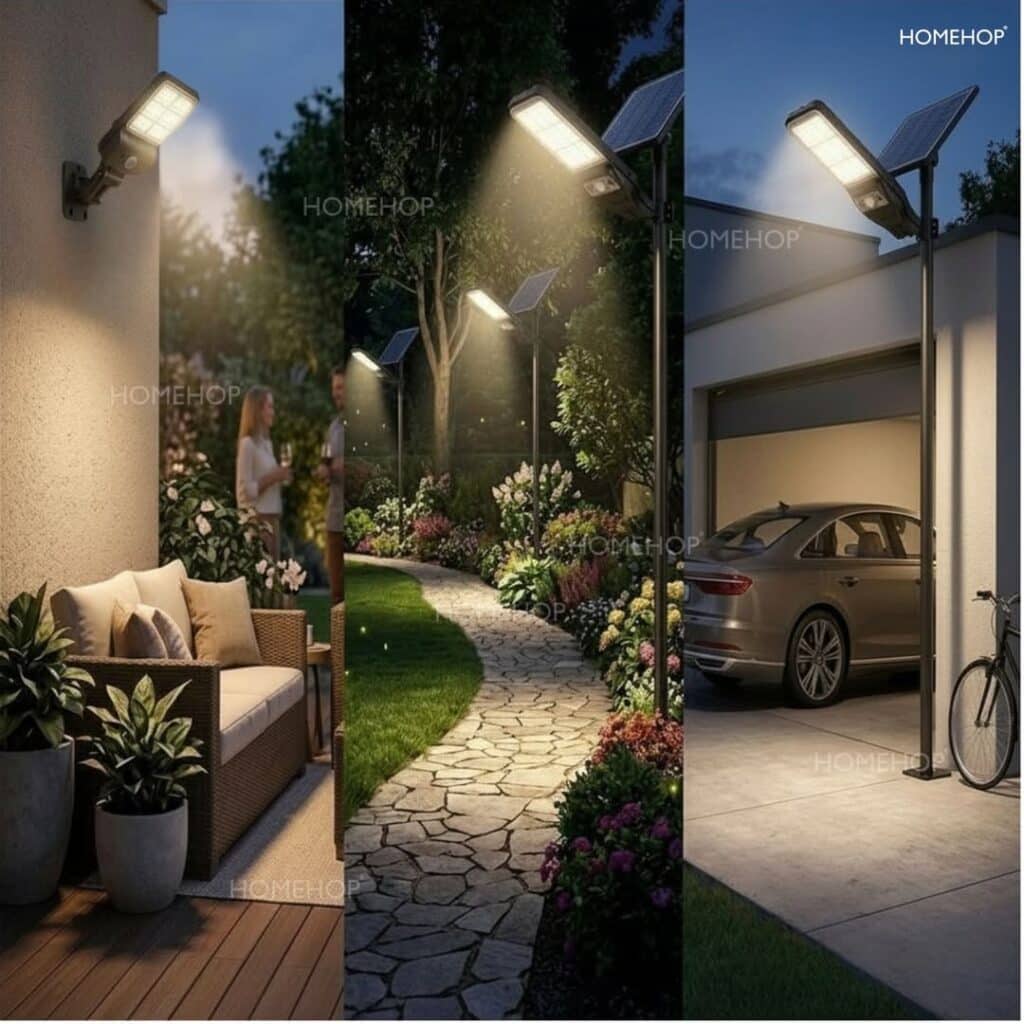 Remote-Operated Solar Perimeter Lighting