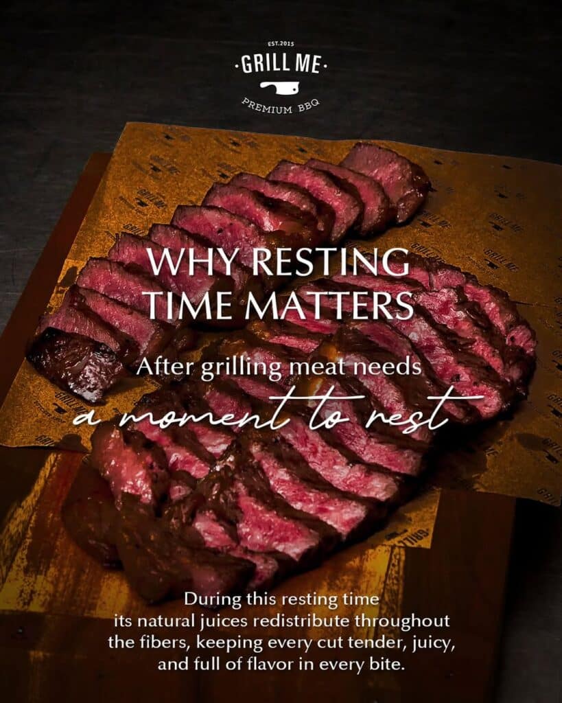 Resting Meat After Grilling