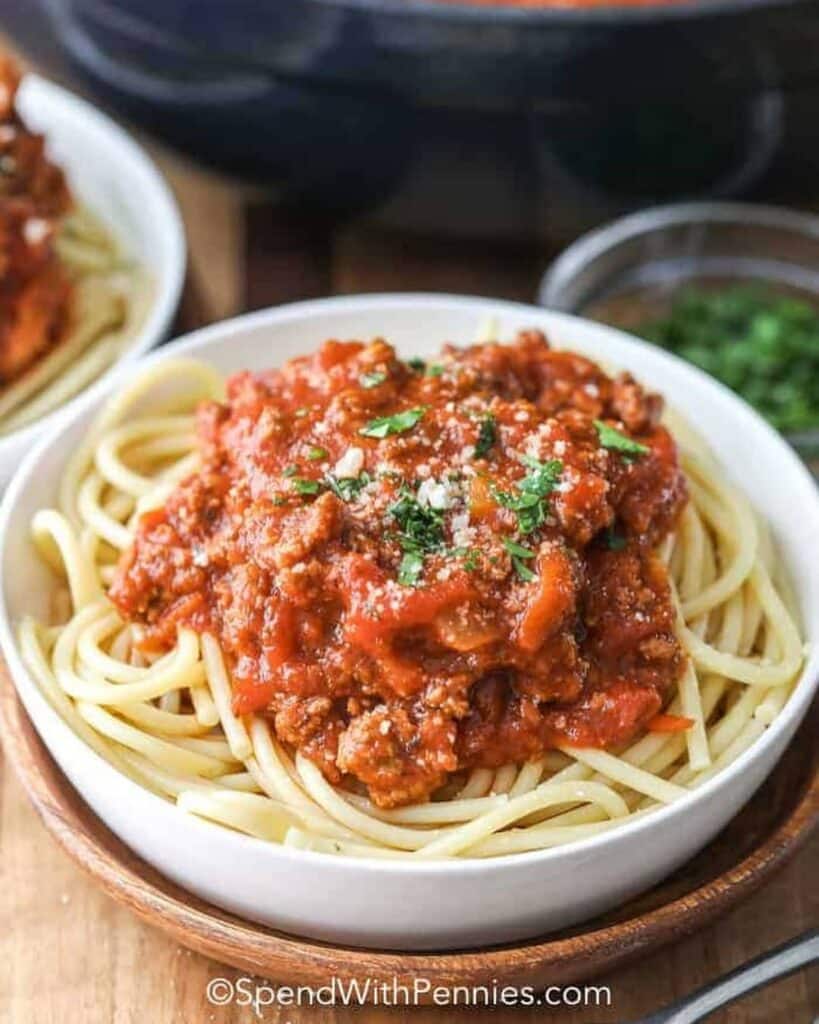 Spaghetti With Simple Tomato Sauce