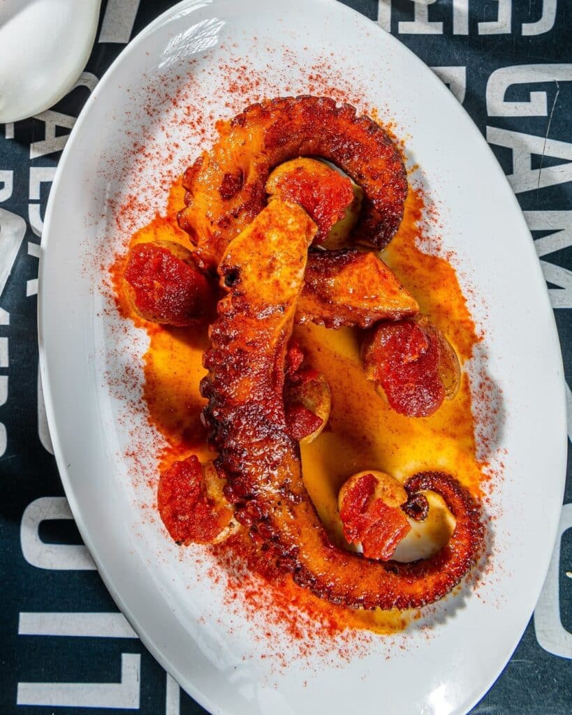 Spanish Octopus Pulpo A La Gallega
