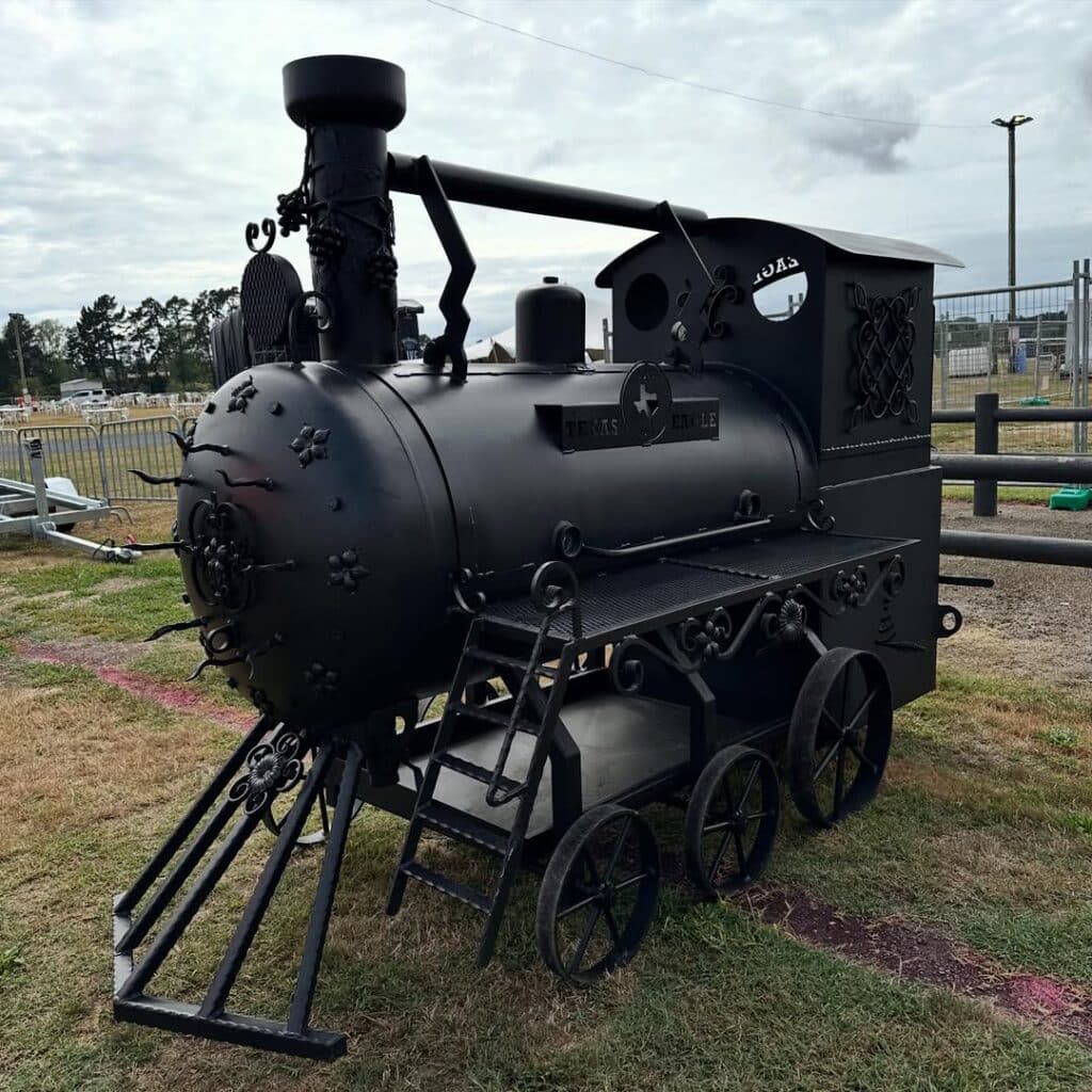 The Flavor Triangle: Smoke, Salt, And Fat In Perfect Bbq 1 Steam Locomotive-Style Bbq Smoker