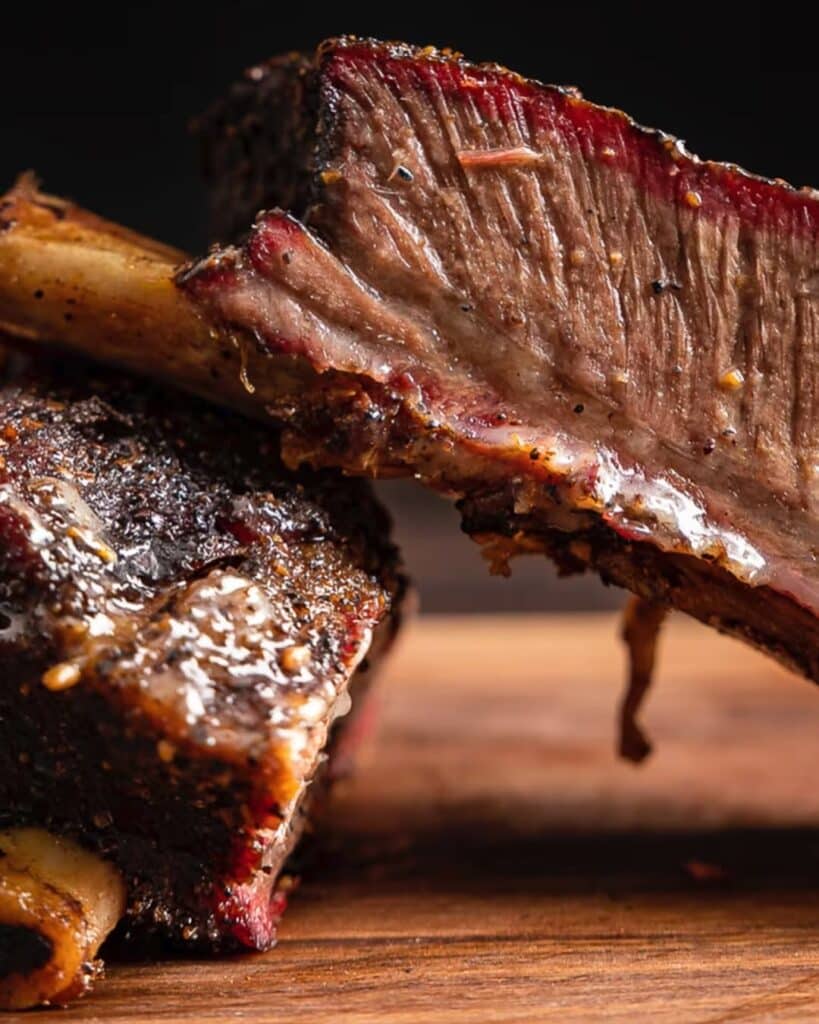Twice-Smoked Bone-In Short Ribs