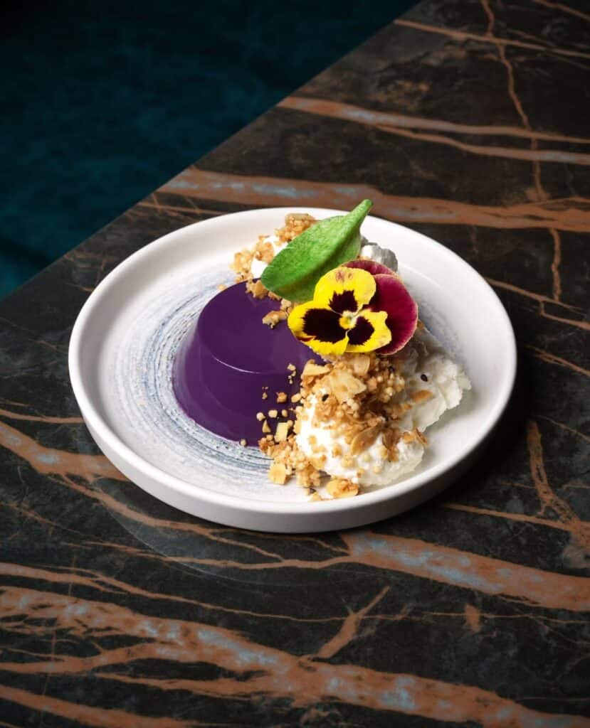 Ube Flan Dessert Treat From The Philippines