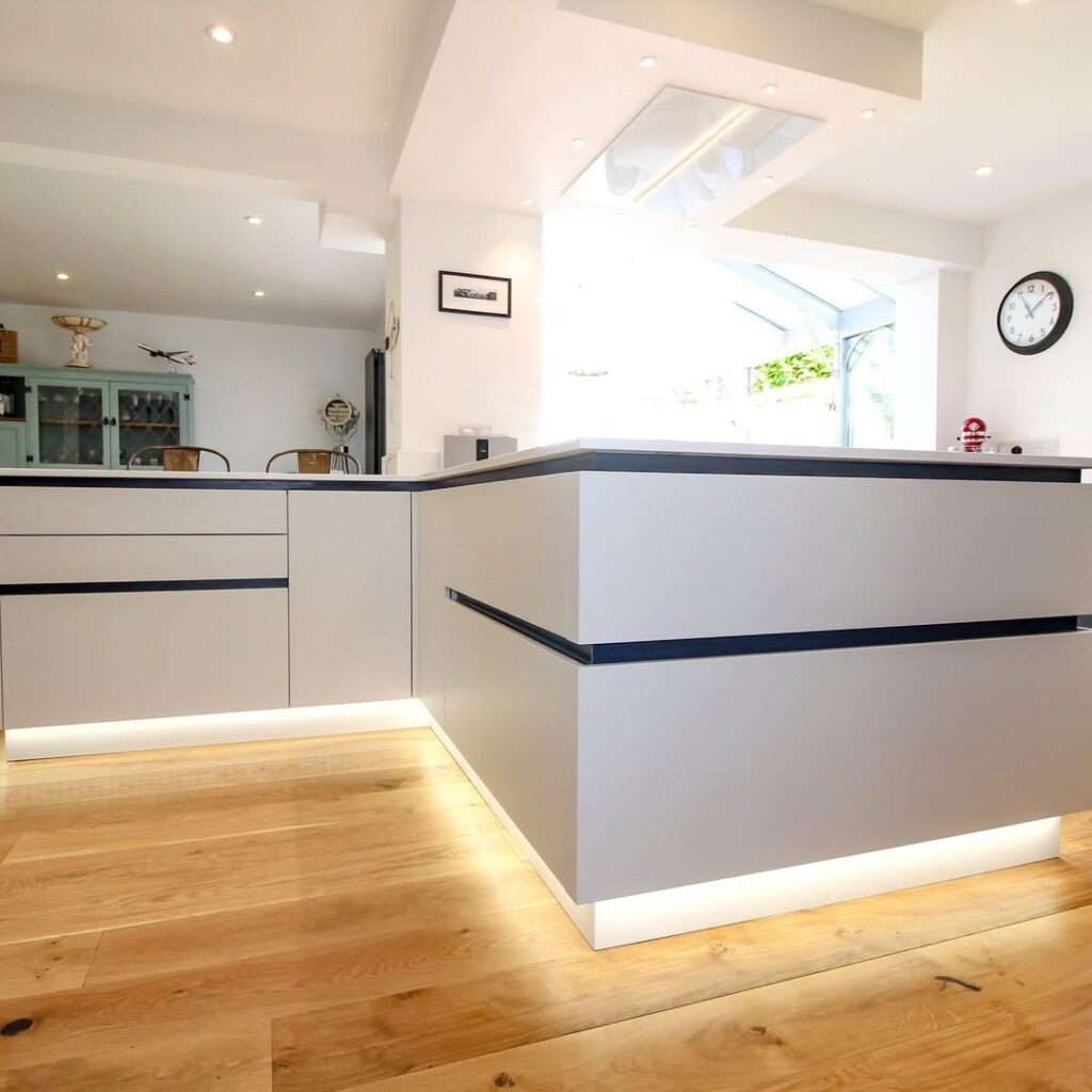 Under-Counter Led Strips With Thermal Gaskets