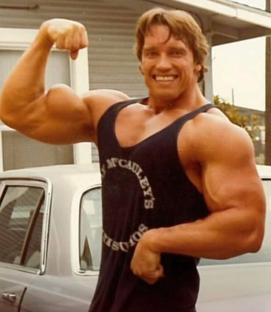Arnold In 1980S Photograph