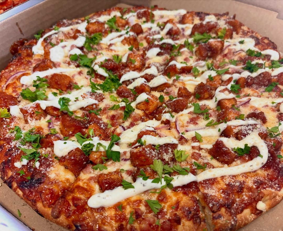 bbq chicken pizza with crispy crust perfection