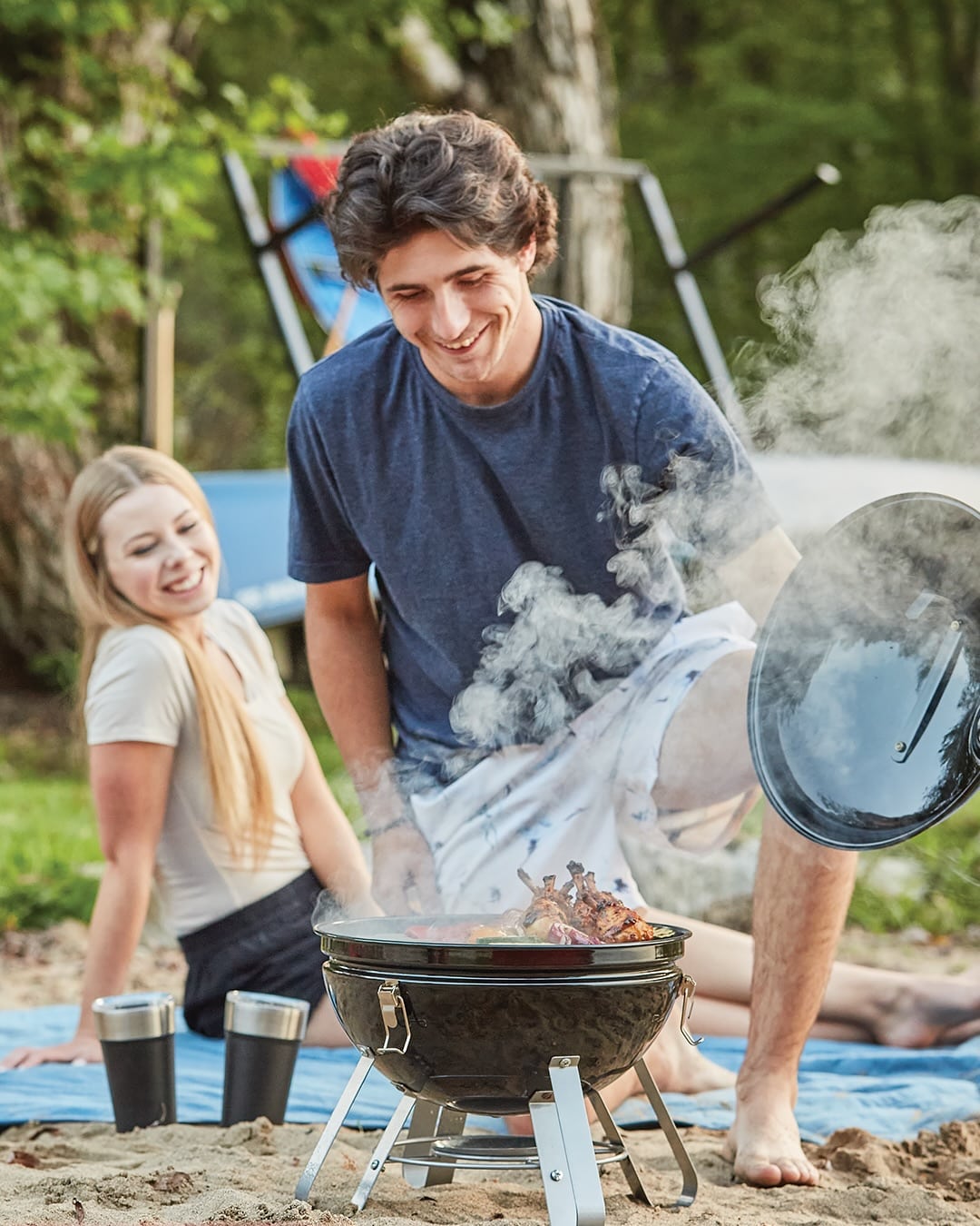 best charcoal grills for camping
