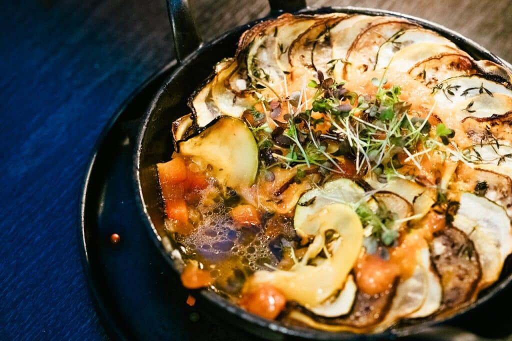 Caprese Zucchini Skillet