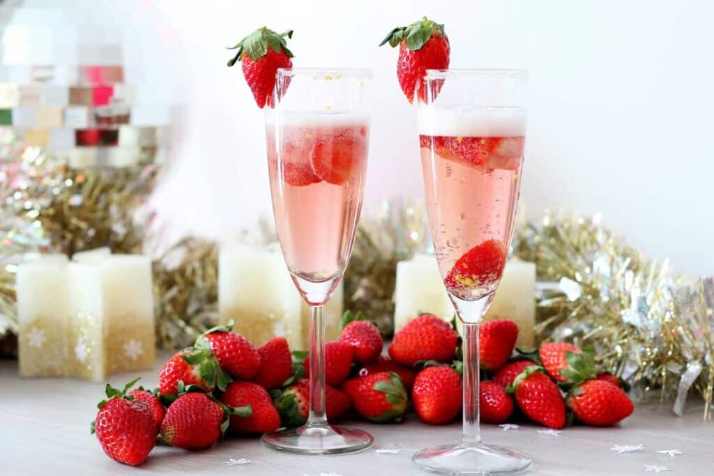 Champagne-Infused Strawberries
