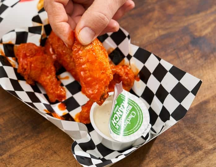 Checkered Flag Chicken Wings