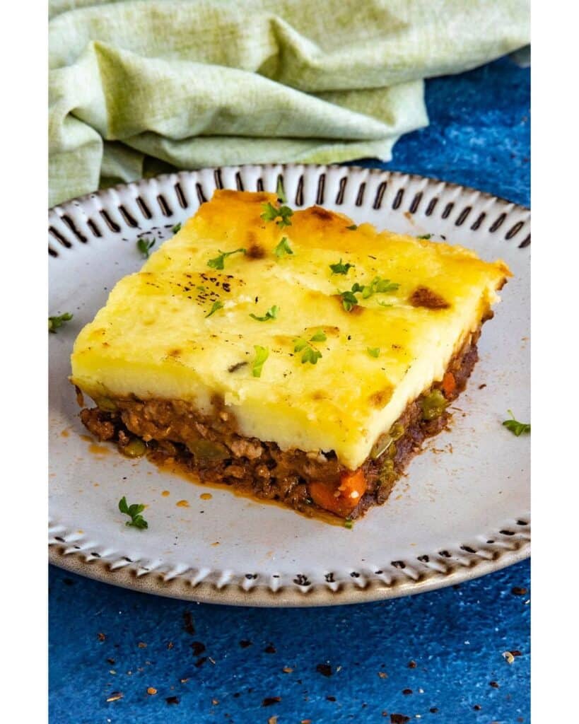 Cheesy Ground Prime Rib Shepherd’s Pie