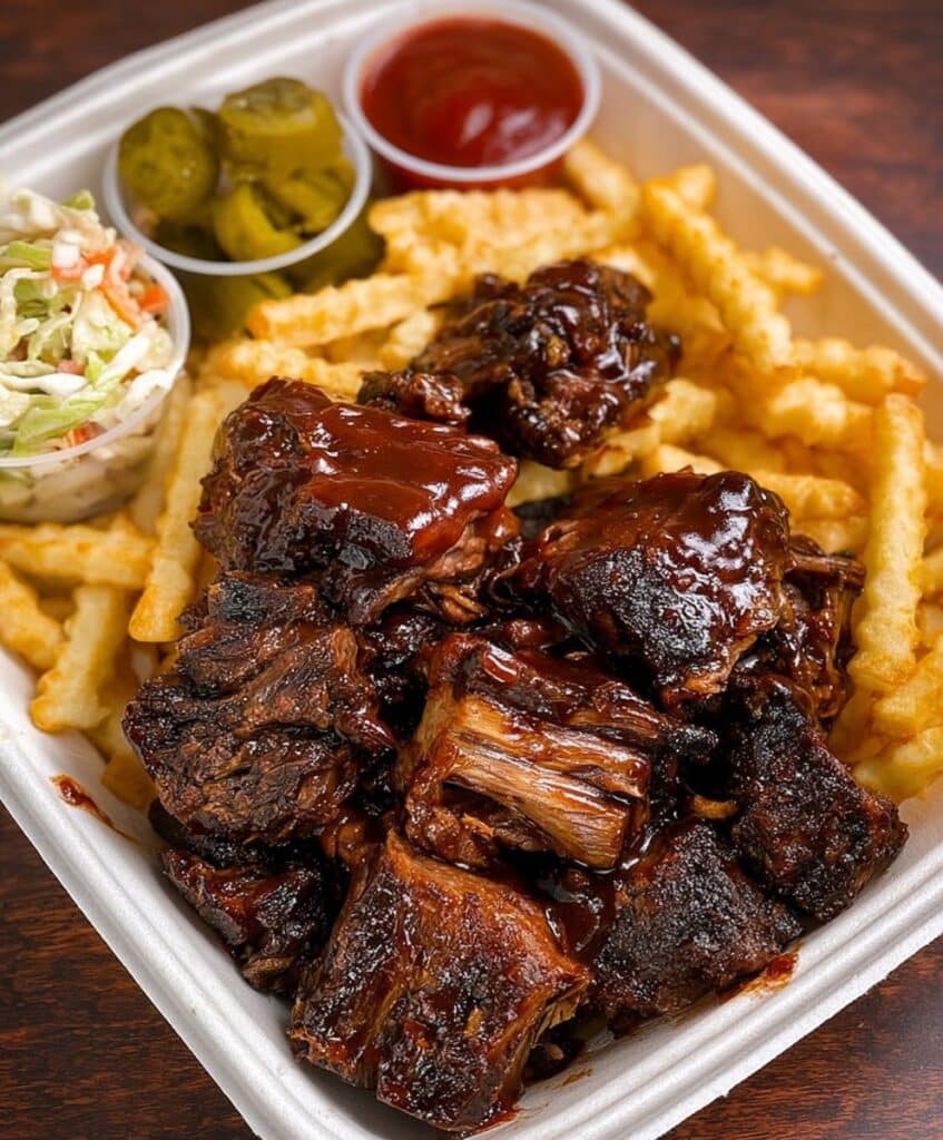 Chopped Steak With Fries
