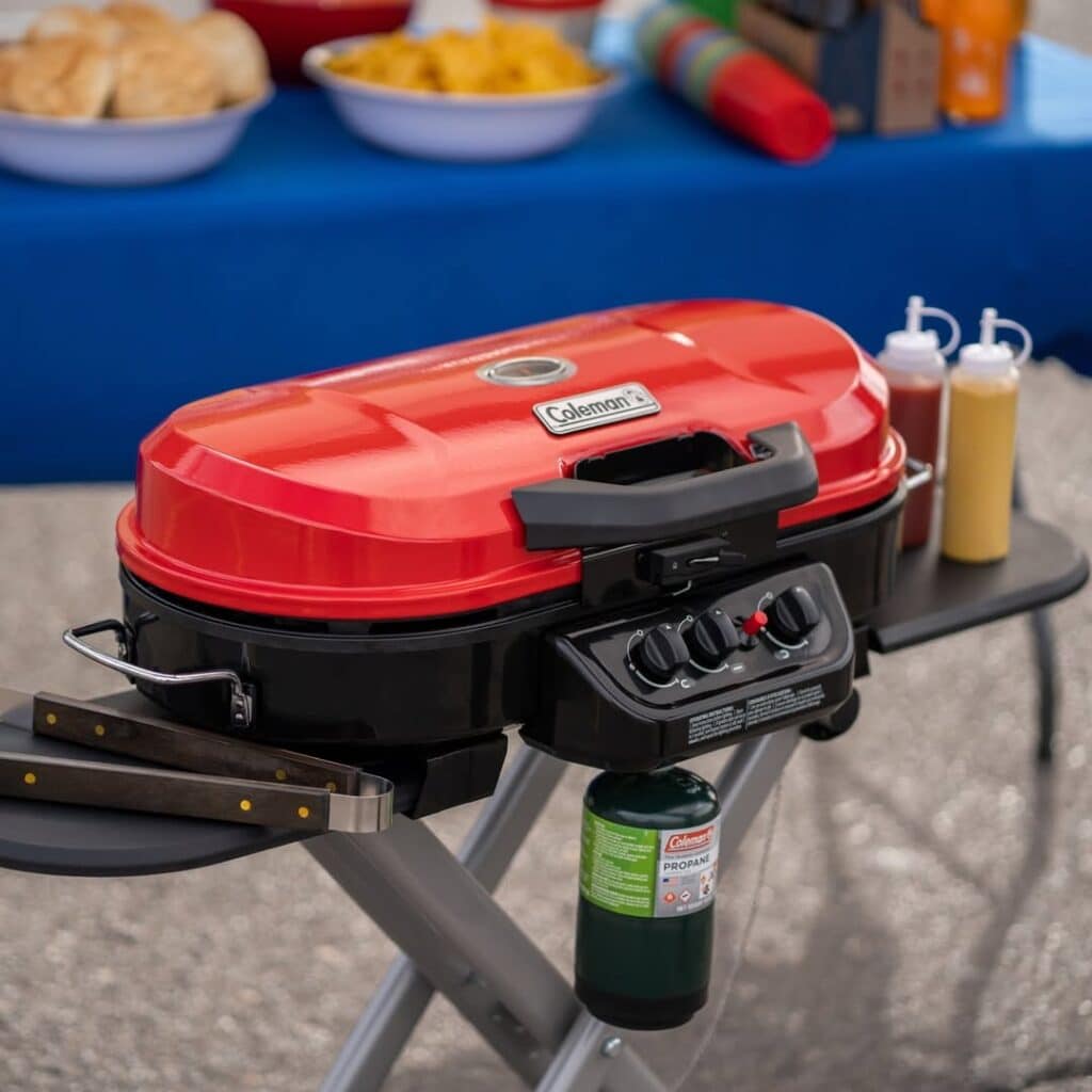 Hook, Line, And Sizzle: The 10 Best Portable Grills For Your Next Fishing Trip 2 Coleman Roadtrip 285