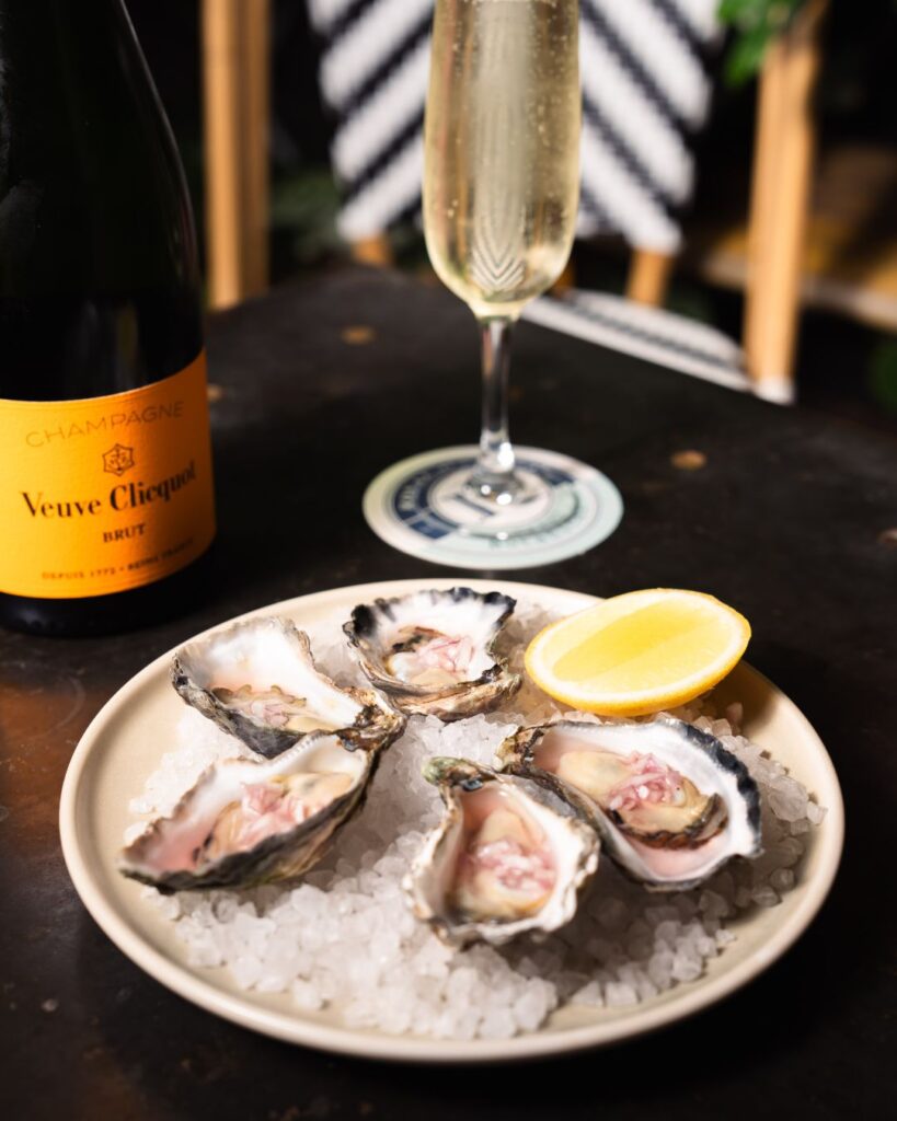 Curated Oyster And Champagne Bar