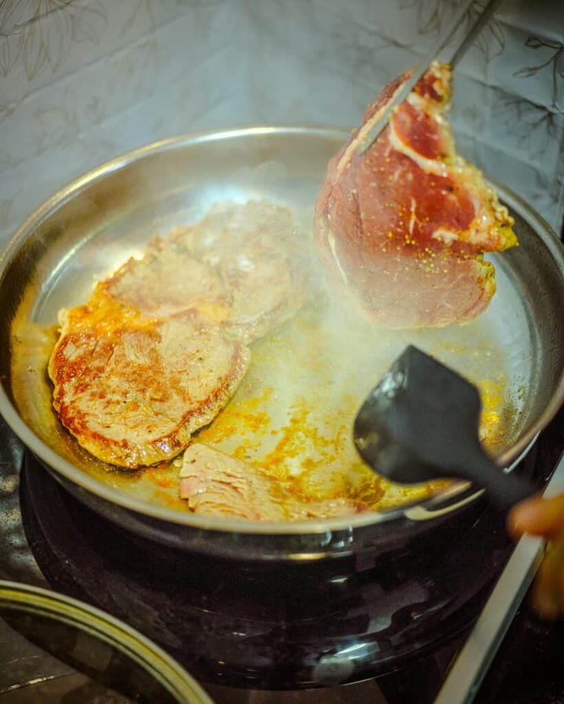 Deep Frying Steak