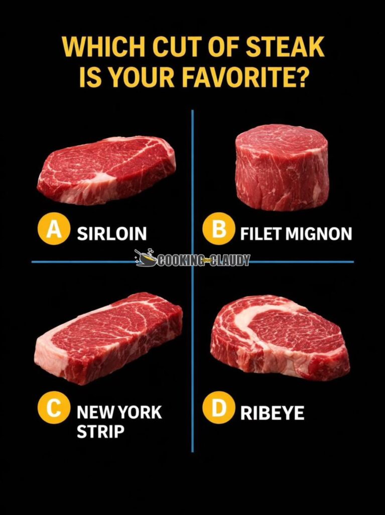 Different Steak Prime Cuts