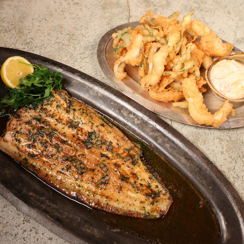 Dover Sole Meuniere With Capers And Brown Butter