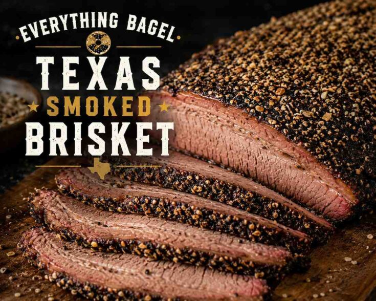 Everything Bagel Texas Smoked Brisket