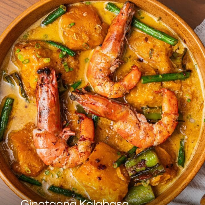 Filipino Squash And String Bean Stew Recipe